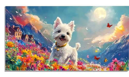 Malen Nach Zahlen Erwachsene Hund, Schmetterling Malen Nach Zahlen Erwachsene Groß XXL 100x200cm, DIY Handgemalt Ölgemälde Kit mit Pinseln und Acrylfarbe für Zimmer Deko Aesthetic, Geschenke -80 Malen Nach Zahlen Erwachsene Hund, Schmetterling Malen Nach Zahlen Erwachsene Groß XXL 100x200cm, DIY Handgemalt Ölgemälde Kit mit Pinseln und Acrylfarbe für Zimmer Deko Aesthetic, Geschenke -80 von Zsccvzlu