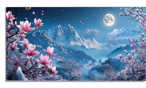 Malen Nach Zahlen Erwachsene Kirschblüten, Mond Malen Nach Zahlen Erwachsene Groß XXL 100x200cm, DIY Handgemalt Ölgemälde Kit mit Pinseln und Acrylfarbe für Zimmer Deko Aesthetic, Geschenke -740 Malen Nach Zahlen Erwachsene Kirschblüten, Mond Malen Nach Zahlen Erwachsene Groß XXL 100x200cm, DIY Handgemalt Ölgemälde Kit mit Pinseln und Acrylfarbe für Zimmer Deko Aesthetic, Geschenke -740 von Zsccvzlu
