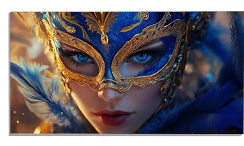 Maske Malen Nach Zahlen Erwachsene Frau Paint by Numbers DIY Set Erwachsene Malen Nach Zahlen Ohne Rahmen 100x200cm Groß Leinwand Ölgemälde mit 3 Pinsels Und Acrylfarbe, Home Wanddeko Wohnzimmer -100 Maske Malen Nach Zahlen Erwachsene Frau Paint by Numbers DIY Set Erwachsene Malen Nach Zahlen Ohne Rahmen 100x200cm Groß Leinwand Ölgemälde mit 3 Pinsels Und Acrylfarbe, Home Wanddeko Wohnzimmer -100 von Zsccvzlu