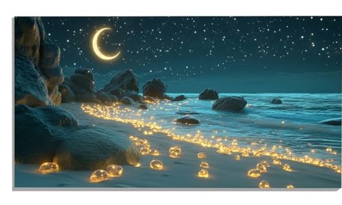 Mond Malen Nach Zahlen Erwachsene, Strand Malen Nach Zahlen Kinder Anfänger, DIY Ölgemälde Leinwand 100x200cm mit 3 Pinsels und Farbe Acrylfarbe, Aesthetic Room Decor, Geschenke für Männer, -240 Mond Malen Nach Zahlen Erwachsene, Strand Malen Nach Zahlen Kinder Anfänger, DIY Ölgemälde Leinwand 100x200cm mit 3 Pinsels und Farbe Acrylfarbe, Aesthetic Room Decor, Geschenke für Männer, -240 von Zsccvzlu