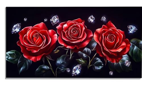 Rose Malen Nach Zahlen Erwachsene, Diamant Malen Nach Zahlen Kinder Anfänger, DIY Ölgemälde Leinwand 50x100cm mit 3 Pinsels und Farbe Acrylfarbe, Aesthetic Room Decor, Geschenke für Männer, -955 Rose Malen Nach Zahlen Erwachsene, Diamant Malen Nach Zahlen Kinder Anfänger, DIY Ölgemälde Leinwand 50x100cm mit 3 Pinsels und Farbe Acrylfarbe, Aesthetic Room Decor, Geschenke für Männer, -955 von Zsccvzlu