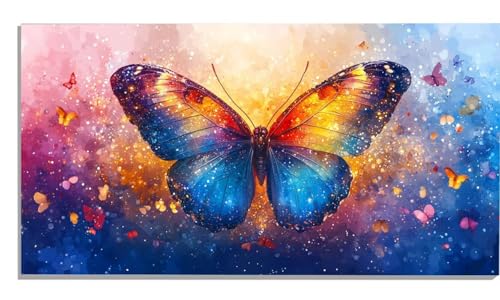 Schmetterling Malen Nach Zahlen Erwachsene, Farbe Malen Nach Zahlen Kinder Anfänger, DIY Ölgemälde Leinwand 100x200cm mit 3 Pinsels und Farbe Acrylfarbe, Aesthetic Room Decor, Geschenke, -300 Schmetterling Malen Nach Zahlen Erwachsene, Farbe Malen Nach Zahlen Kinder Anfänger, DIY Ölgemälde Leinwand 100x200cm mit 3 Pinsels und Farbe Acrylfarbe, Aesthetic Room Decor, Geschenke, -300 von Zsccvzlu