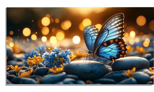 Schmetterling Malen Nach Zahlen Erwachsene Blume Paint by Numbers DIY Set Erwachsene Malen Nach Zahlen 100x200cm Groß Leinwand Ölgemälde mit 3 Pinsels Und Acrylfarbe, Home Wanddeko Wohnzimmer -1090 Schmetterling Malen Nach Zahlen Erwachsene Blume Paint by Numbers DIY Set Erwachsene Malen Nach Zahlen 100x200cm Groß Leinwand Ölgemälde mit 3 Pinsels Und Acrylfarbe, Home Wanddeko Wohnzimmer -1090 von Zsccvzlu