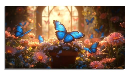 Schmetterling Malen Nach Zahlen Erwachsene Blume Paint by Numbers DIY Set Erwachsene Malen Nach Zahlen 100x200cm Groß Leinwand Ölgemälde mit 3 Pinsels Und Acrylfarbe, Home Wanddeko Wohnzimmer -2110 Schmetterling Malen Nach Zahlen Erwachsene Blume Paint by Numbers DIY Set Erwachsene Malen Nach Zahlen 100x200cm Groß Leinwand Ölgemälde mit 3 Pinsels Und Acrylfarbe, Home Wanddeko Wohnzimmer -2110 von Zsccvzlu