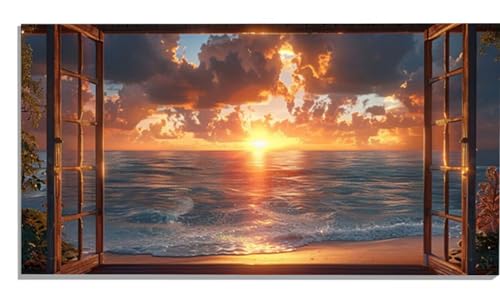 Sonnenuntergang Malen Nach Zahlen Erwachsene Landschaft Paint by Numbers DIY Set Erwachsene Malen Nach Zahlen 100x200cm Groß Leinwand Ölgemälde mit 3 Pinsels Und Acrylfarbe, Wanddeko Wohnzimmer -10 Sonnenuntergang Malen Nach Zahlen Erwachsene Landschaft Paint by Numbers DIY Set Erwachsene Malen Nach Zahlen 100x200cm Groß Leinwand Ölgemälde mit 3 Pinsels Und Acrylfarbe, Wanddeko Wohnzimmer -10 von Zsccvzlu