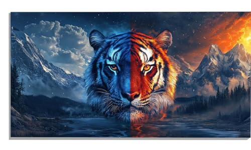Tiger Malen Nach Zahlen Erwachsene, Gebirge Malen Nach Zahlen Kinder Anfänger, DIY Ölgemälde Leinwand 35x70cm mit 3 Pinsels und Farbe Acrylfarbe, Aesthetic Room Decor, Geschenke für Männer, -923 Tiger Malen Nach Zahlen Erwachsene, Gebirge Malen Nach Zahlen Kinder Anfänger, DIY Ölgemälde Leinwand 35x70cm mit 3 Pinsels und Farbe Acrylfarbe, Aesthetic Room Decor, Geschenke für Männer, -923 von Zsccvzlu