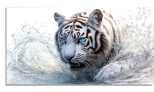 Tiger Malen Nach Zahlen Erwachsene Tier Paint by Numbers DIY Set Erwachsene Malen Nach Zahlen Ohne Rahmen 100x200cm Groß Leinwand Ölgemälde mit 3 Pinsels Und Acrylfarbe, Home Wanddeko Wohnzimmer -70 Tiger Malen Nach Zahlen Erwachsene Tier Paint by Numbers DIY Set Erwachsene Malen Nach Zahlen Ohne Rahmen 100x200cm Groß Leinwand Ölgemälde mit 3 Pinsels Und Acrylfarbe, Home Wanddeko Wohnzimmer -70 von Zsccvzlu