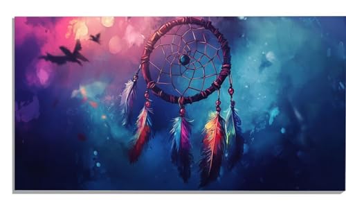 Traumfänger Malen Nach Zahlen Erwachsene Feder Paint by Numbers DIY Set Erwachsene Malen Nach Zahlen Ohne Rahmen 100x200cm Groß Leinwand Ölgemälde mit 3 Pinsels Und Acrylfarbe,Wanddeko Wohnzimmer-610 Traumfänger Malen Nach Zahlen Erwachsene Feder Paint by Numbers DIY Set Erwachsene Malen Nach Zahlen Ohne Rahmen 100x200cm Groß Leinwand Ölgemälde mit 3 Pinsels Und Acrylfarbe,Wanddeko Wohnzimmer-610 von Zsccvzlu