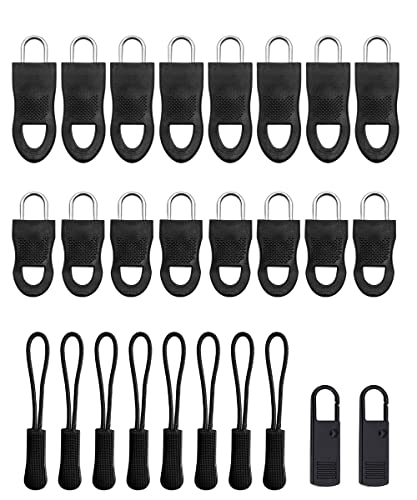 26 Stück Reisverschlussreparaturset Zipper Reißverschluss reparatur set Zipper für reißverschluss - für metallketten - Reissverschluss zipper - für Jacken, Koffer, Kleidung und Stiefel von Zthluyc