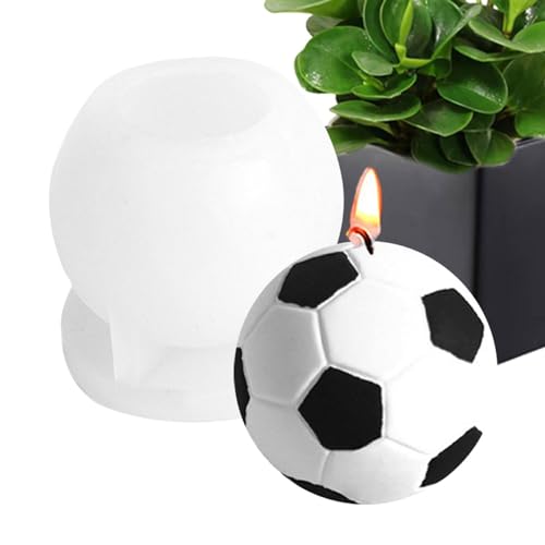 Silikon Kerzenformen Fußball, Fußball Kerzen Gießform für Kerzenherstellung, Fußball Schokoladenformen zur Herstellung von Kerzen Silikon Kerzenformen Fußball, Fußball Kerzen Gießform für Kerzenherstellung, Fußball Schokoladenformen zur Herstellung von Kerzen von Zuasdvnk