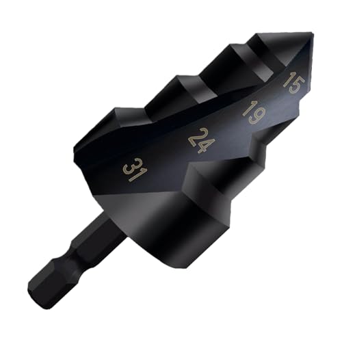 Zuasdvnk Reamer -Bohrer, Hochleistungsrohr -Reisbohrer Bits | Multifunktionale Wasserrohrleitungsbohrbits - Renovierung von stabil von Zuasdvnk