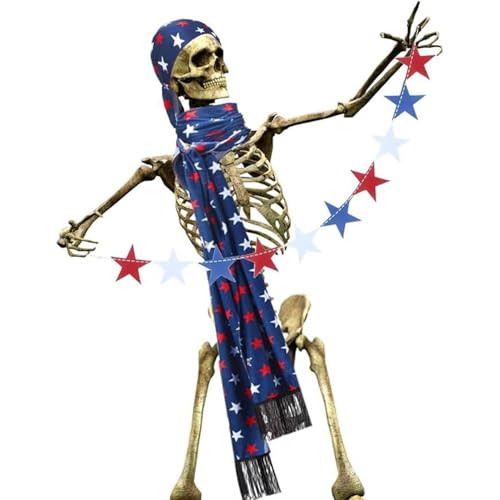 Zuasdvnk Skelett Kostüm In Übergröße | Totenkopf Kleid Kostüm | Halloween Dekorationen Skelett Kleidung Mit Handgehaltenem Banner Für Garten St Patricks Dekorationen von Zuasdvnk