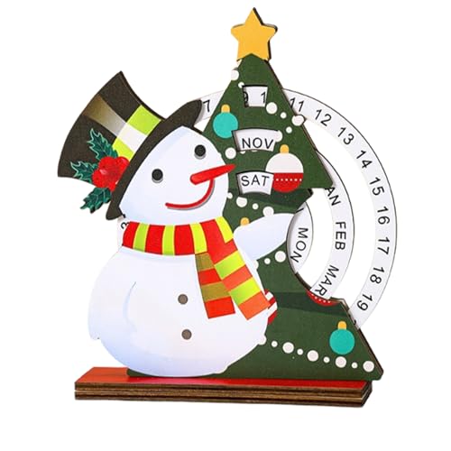 Zubehors Holz Schreibtisch Kalender - Drehbarer Weihnachts Adventskalender Aus Holz,Tischdekoration Für Wohnung Hotel Klassenzimmer Zubehors Holz Schreibtisch Kalender - Drehbarer Weihnachts Adventskalender Aus Holz,Tischdekoration Für Wohnung Hotel Klassenzimmer von Zubehors