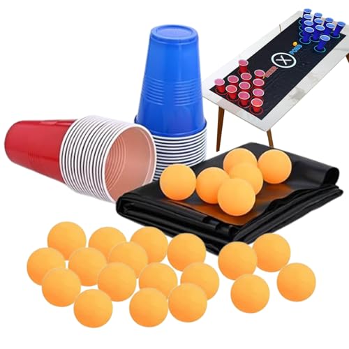 Zubehors Trinkspiele Für Erwachsene | Interaktive Tischtennis Spiele | Gesellschaftsspiel Für Erwachsene Partys Events Und Gruppenaktivitäten Bei Feiern Und Sozialen Anlässen von Zubehors