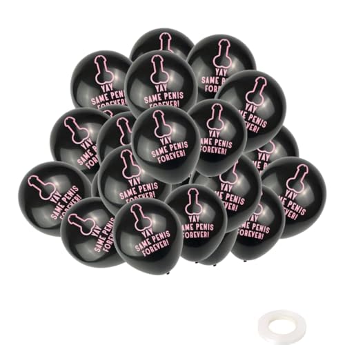 20 Stück 12 Zoll Junggesellen Ballons Bräutigam Latex Ballons für Geburtstag Junggesellenabschied Dekorationen (Junggeselle) von Zuisytm