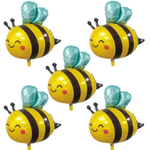 5 Stück Bienenballon für Geburtstagsfeier Jubiläumsfeier von Zuisytm