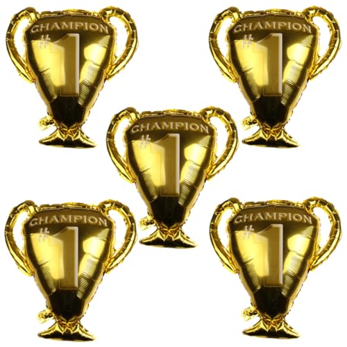 5 Stück Champion Ballons 54cmx60cm Sport Mylar Luftballons für Geburtstag, Baby Shower, Fußball Sport Party Dekoration 5 Stück Champion Ballons 54cmx60cm Sport Mylar Luftballons für Geburtstag, Baby Shower, Fußball Sport Party Dekoration von Zuisytm