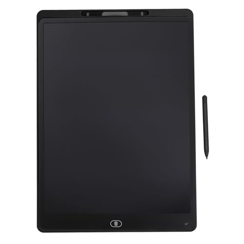 20 Zoll Zeichentablett, Elektronisches Zeichenschreibbrett mit Druckempfindlicher LCD Handschrift, Löschbares Zeichenbrett Zum Malen, Unterrichten (Black) von Zunate