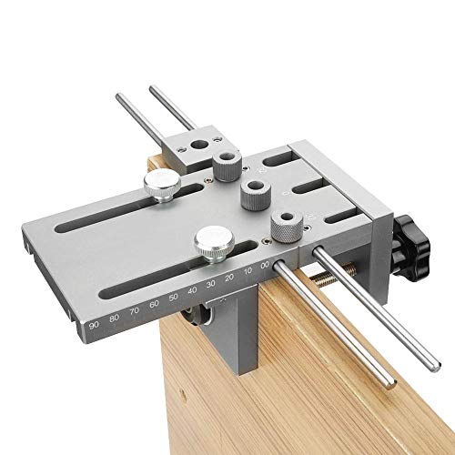 3-in-1 Dowel Jig Dübelvorrichtung Dübellochbohrmaschine 6mm / 8mm / 10mm / 15mm Holzbearbeitung Selbstzentrierendes Dübelbohrschablonen Führungsset mit viel Zubehör, hohe Präzision 3-in-1 Dowel Jig Dübelvorrichtung Dübellochbohrmaschine 6mm / 8mm / 10mm / 15mm Holzbearbeitung Selbstzentrierendes Dübelbohrschablonen Führungsset mit viel Zubehör, hohe Präzision von Zunate