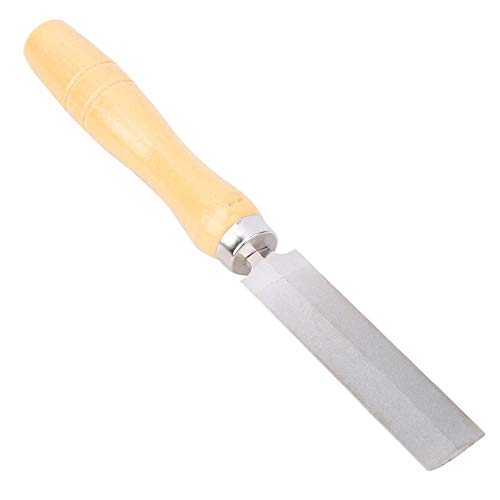 Rhombische Diamantfeile mit Holzgriff, Diamant Rhombische Feile Metallschleifen Holzbearbeitung für die Bearbeitung von Werkzeugen, Glas, Keramik, Edelsteinen(3Zoll) von Zunate