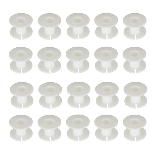 Zunate 20pcs Leere Spulen, ABS -Wiederverwendungen von Drahtwächtern für Lautsprecherspulendraht und Induktive Spule mit Wicklungsrohr für Lautsprecherkreuzungen und Schall Zunate 20pcs Leere Spulen, ABS -Wiederverwendungen von Drahtwächtern für Lautsprecherspulendraht und Induktive Spule mit Wicklungsrohr für Lautsprecherkreuzungen und Schall von Zunate