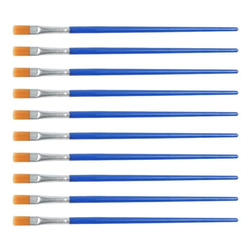 Nylon Lackierpinsel - Acrylpinsel Pinselset, Nylonpinsel für feine Kunstwerke | Unser Pinsel besteht aus synthetischen Borsten, Ren von Zunetsutock