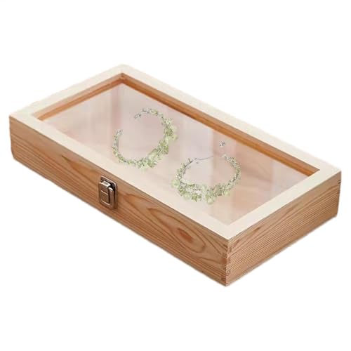 Zunetsutock Elegante Schmuckschatulle aus Holz – handgefertigte Aufbewahrungsbox für Ringe, Halsketten und Ohrringe, Vintage-inspirierter Schmuck-Organizer mit weichem Flanellfutter für Heimdekoration Zunetsutock Elegante Schmuckschatulle aus Holz – handgefertigte Aufbewahrungsbox für Ringe, Halsketten und Ohrringe, Vintage-inspirierter Schmuck-Organizer mit weichem Flanellfutter für Heimdekoration von Zunetsutock