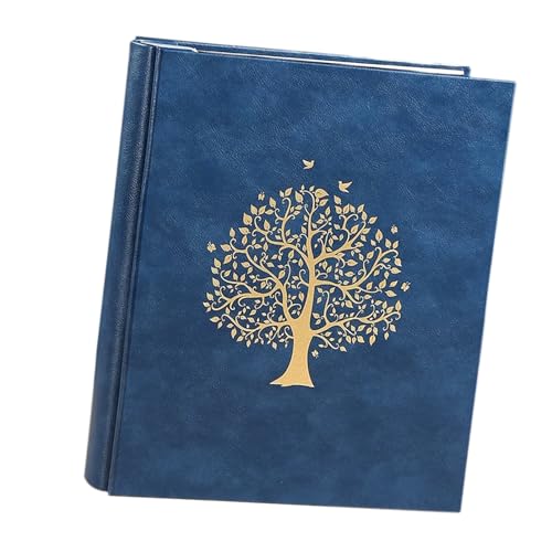 Zunetsutock Foto-Aufbewahrungsbuch | 17,8 cm (7 Zoll) Bilderalbum-Organizer, große Kapazität, Erinnerungsbuch für Familie, Baby, Haustier, Veranstaltungsaufzeichnung, Abschlussspeicher-Archiv von Zunetsutock
