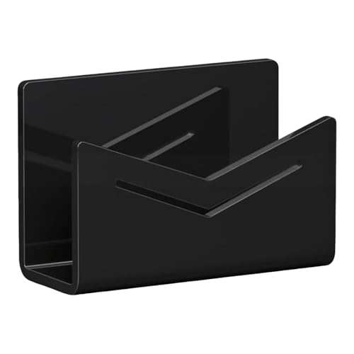 Zunetsutock Kleine Acryl-Aktentasche für den Schreibtisch, kompakt, Briefablage zum Ausgehen, für Tickets, Papiere von Zunetsutock
