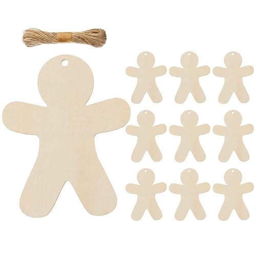 Zunetsutock Lebkuchenformen | Mehrere Weihnachts Holzanhänger Zum Basteln | Unbedruckte Holzausschnitte Aufhängbare Bastelarbeiten Für Zuhause Fenster Wand Reise Familiengeburtstag Hochzeit Fest Zunetsutock Lebkuchenformen | Mehrere Weihnachts Holzanhänger Zum Basteln | Unbedruckte Holzausschnitte Aufhängbare Bastelarbeiten Für Zuhause Fenster Wand Reise Familiengeburtstag Hochzeit Fest von Zunetsutock