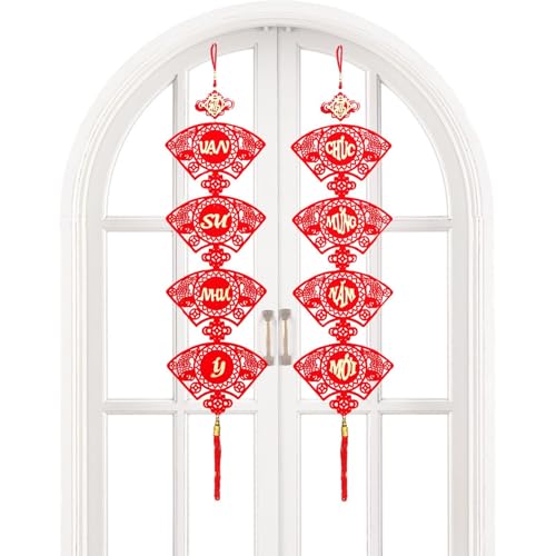 Zunetsutock Quaste mit rotem Knoten, vietnamesische Neujahrs-Ornamente, Paare, Knoten, fröhliche Atmosphäre, Frühlings-Wandschmuck für asiatisches Mondneujahr, Heimdekoration Zunetsutock Quaste mit rotem Knoten, vietnamesische Neujahrs-Ornamente, Paare, Knoten, fröhliche Atmosphäre, Frühlings-Wandschmuck für asiatisches Mondneujahr, Heimdekoration von Zunetsutock
