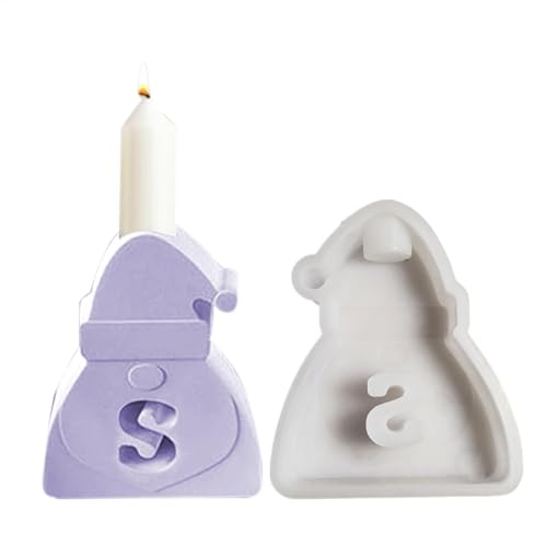 Zunetsutock Silikonform für Weihnachten, Silikonform für Weihnachten - Form Harz Antihaft-Silikonform - Halter Leichte Release Weihnachtsschmuck mit Buchstaben für, Seife und Kuchen Zunetsutock Silikonform für Weihnachten, Silikonform für Weihnachten - Form Harz Antihaft-Silikonform - Halter Leichte Release Weihnachtsschmuck mit Buchstaben für, Seife und Kuchen von Zunetsutock