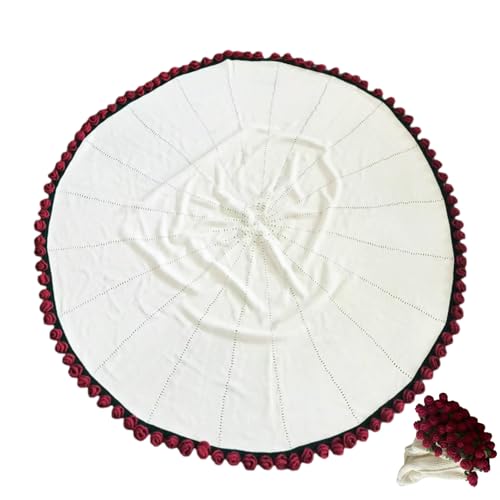 Zuntsutock Dekoration Häkeln Blume Bouquet Muster - Start Abdeckung für Sofa, Gestrickte Textildekoration Für Schlafzimmer, Wohnzimmer, Schlafsaal Und Nickerchen | Einfache Bedienung Anwendung Zuntsutock Dekoration Häkeln Blume Bouquet Muster - Start Abdeckung für Sofa, Gestrickte Textildekoration Für Schlafzimmer, Wohnzimmer, Schlafsaal Und Nickerchen | Einfache Bedienung Anwendung von Zunetsutock