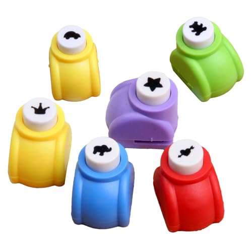 Zuntsutock Satz von Kinder-Perforations-Handwerk - Satz von Handwerksformen, Perforationssatz in Form von Scrapbooking | Punch Set (3,6x2,6x3,2 cm) von Zunetsutock