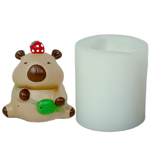 Capybara Silikonformen für Harz, 3D-Kuchenstatuenform, flexibel, Gießform, wiederverwendbar, Seifenwerkzeug Capybara Silikonformen für Harz, 3D-Kuchenstatuenform, flexibel, Gießform, wiederverwendbar, Seifenwerkzeug von Zunishaone