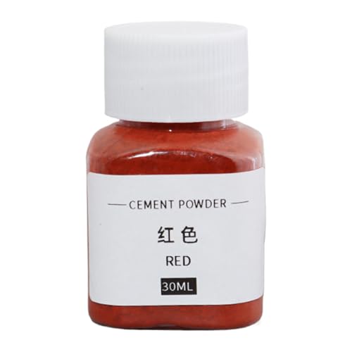 Epoxidharz-Farbstoff – Zement-Pigment, Eisenoxid-Pulver, Betonfarbe, verbessert die von Gips, Zement, Betonfarbe, 30 ml, für Gips, Gips, Spachtel, Fugenmörtel, Kalk, Milchfarben Epoxidharz-Farbstoff – Zement-Pigment, Eisenoxid-Pulver, Betonfarbe, verbessert die von Gips, Zement, Betonfarbe, 30 ml, für Gips, Gips, Spachtel, Fugenmörtel, Kalk, Milchfarben von Zunishaone