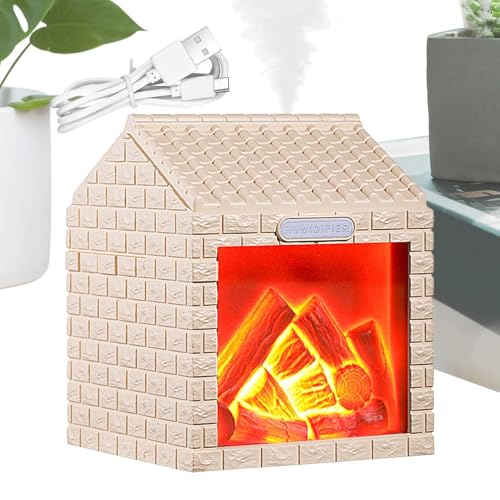 Hearth Dampfdiffusor – Duftöl-Diffusor, Umgebungsleuchtwerkzeug, 8,9 x 8,9 x 10,5 cm, ultra-leiser Dampfstrom, stilvolles Nachttisch-Luftbefeuchtungssystem, Entspannungswerkzeug für Yoga, Nachttisch Hearth Dampfdiffusor – Duftöl-Diffusor, Umgebungsleuchtwerkzeug, 8,9 x 8,9 x 10,5 cm, ultra-leiser Dampfstrom, stilvolles Nachttisch-Luftbefeuchtungssystem, Entspannungswerkzeug für Yoga, Nachttisch von Zunishaone