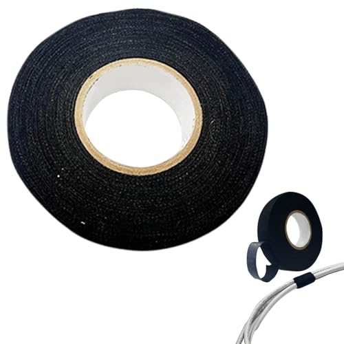 Kabelbaum-Klebeband – selbstklebendes Stoffband, hochtemperaturbeständig, ideal für Automobilkabel, Schutz von elektrischen Kabelbäumen, 150 m langes Kabelreparaturband Kabelbaum-Klebeband – selbstklebendes Stoffband, hochtemperaturbeständig, ideal für Automobilkabel, Schutz von elektrischen Kabelbäumen, 150 m langes Kabelreparaturband von Zunishaone