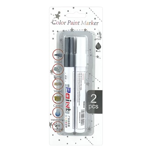 Lackstift für Autoreifen und Karosserie, schnell trocknend, ideal zum Abdecken von Kratzern, wasser- und hitzebeständig, praktisches Werkzeug für die Pflege des Lebens Lackstift für Autoreifen und Karosserie, schnell trocknend, ideal zum Abdecken von Kratzern, wasser- und hitzebeständig, praktisches Werkzeug für die Pflege des Lebens von Zunishaone