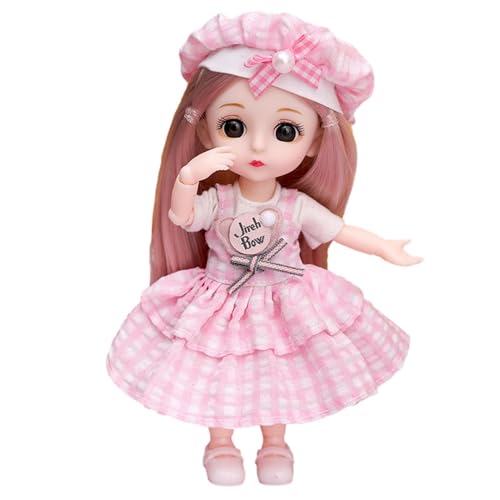 Niedliche Anime-Puppen – bewegliche Figur, stylische Puppen | Mini Fashion 16 cm mit Perücke, kompletter Kleidung, modisches Zubehör für kreatives Spiel, Mädchen-Kollektion, Schlafzimmerdekoration Niedliche Anime-Puppen – bewegliche Figur, stylische Puppen | Mini Fashion 16 cm mit Perücke, kompletter Kleidung, modisches Zubehör für kreatives Spiel, Mädchen-Kollektion, Schlafzimmerdekoration von Zunishaone