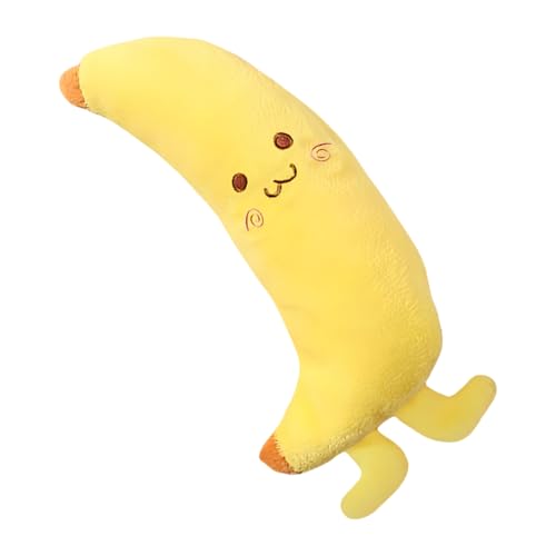 Plüsch Schlaf Soother - Süßes Bananen -sensorisches Spielzeug, Weiche Komfortfigur | Kleinkinder Beruhigen Lernspielzeug, Innenreise Schlafenszeit Kuscheln Sensorischer Plüsch Für Den Kinder von Zunishaone