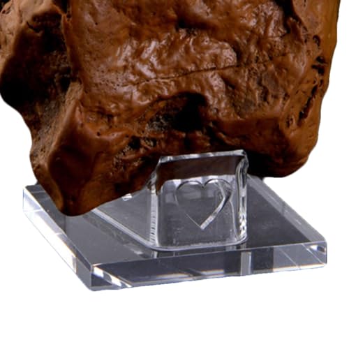 Rock-Präsentationsständer – transparente Acryl-Staffelei, herzförmiger Steinhalter | kompaktes, stabiles Sockel-Design, transparente Sammlerstück-Stützfunktion, elegantes Mineralschaustück, ideale Rock-Präsentationsständer – transparente Acryl-Staffelei, herzförmiger Steinhalter | kompaktes, stabiles Sockel-Design, transparente Sammlerstück-Stützfunktion, elegantes Mineralschaustück, ideale von Zunishaone
