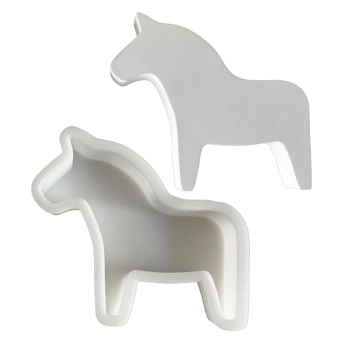 Silikonform für Pferdefiguren: Langlebige Gießform aus Silikon, wiederverwendbar, dekorative Pferdeform für Heimkunstprojekte, Fu Silikonform für Pferdefiguren: Langlebige Gießform aus Silikon, wiederverwendbar, dekorative Pferdeform für Heimkunstprojekte, Fu von Zunishaone