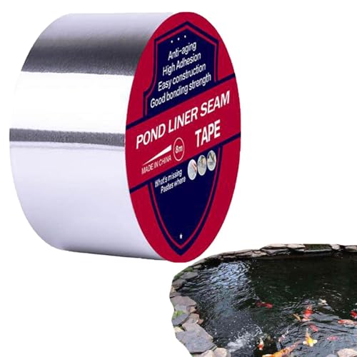Wasserdichtes Klebeband für Pools | Wasserdichtes Reparaturklebeband für Pools, Teiche, Dächer, Keller, Dichtband für Lecks, Löcher, Risse von Zunishaone