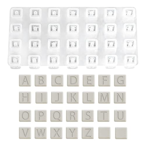 Würfelharzschmuck Schimmelbrief | Mini Alphabet Muscheln zur Schaffung von Perlen, Wörtern und Namen, Harz Alphabetform für personalisiertes Handwerk, Schmuck, Geschenkdekoration, Handwerksbehörde Würfelharzschmuck Schimmelbrief | Mini Alphabet Muscheln zur Schaffung von Perlen, Wörtern und Namen, Harz Alphabetform für personalisiertes Handwerk, Schmuck, Geschenkdekoration, Handwerksbehörde von Zunishaone