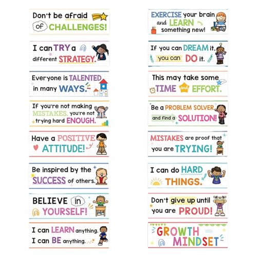 Zunishaone Inspirierende Karten mit Zitaten | Motivierendes Mindset-Poster, inspirierende Zitatkarten, positive Affirmationskarten, Ermutigung, Zitat, Poster für Klassenzimmer Zunishaone Inspirierende Karten mit Zitaten | Motivierendes Mindset-Poster, inspirierende Zitatkarten, positive Affirmationskarten, Ermutigung, Zitat, Poster für Klassenzimmer von Zunishaone