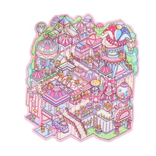 Zunishaone Landschaftsaufkleber, 3D-Capybara-Miniatur-Szenen-Aufkleber, wasserdicht, Tagebuch-Aufkleber, dekoratives Handarbeitszubehör für Scrapbooking, Verpackung, Basteln, Gepäck, Zuhause, Reisen Zunishaone Landschaftsaufkleber, 3D-Capybara-Miniatur-Szenen-Aufkleber, wasserdicht, Tagebuch-Aufkleber, dekoratives Handarbeitszubehör für Scrapbooking, Verpackung, Basteln, Gepäck, Zuhause, Reisen von Zunishaone