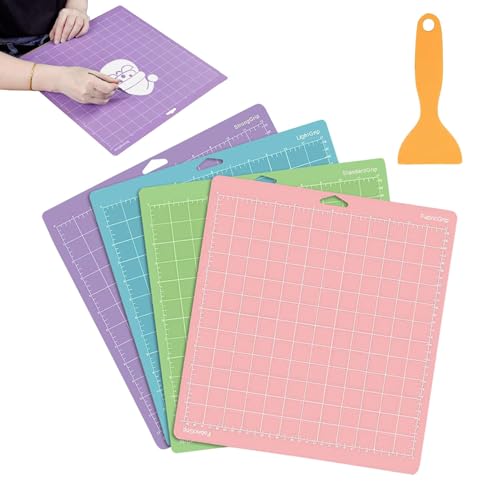 Zunishaone Näh-Schneidematte, 4 x Kunst-Schneidematte, Handmesskissen, Bastelbedarf und Quilt-Werkzeuge für professionelle Handwerker oder Amateure Zunishaone Näh-Schneidematte, 4 x Kunst-Schneidematte, Handmesskissen, Bastelbedarf und Quilt-Werkzeuge für professionelle Handwerker oder Amateure von Zunishaone