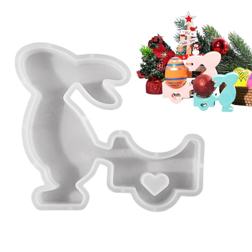 Zunishaone Osterhasen Keksformen, Tier Kaninchen Seifenform - Tier Silikon Kerzenherstellungsform | Festival Bunny Decor Maker Tool für Partys, Hochzeiten, Zunishaone Osterhasen Keksformen, Tier Kaninchen Seifenform - Tier Silikon Kerzenherstellungsform | Festival Bunny Decor Maker Tool für Partys, Hochzeiten, von Zunishaone