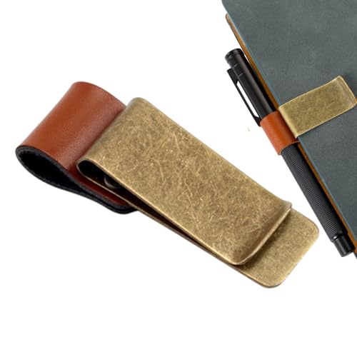 Zunishaone Stift-Clip für Notizbuch, Planer, Stiftehalter, dekorativ, vielseitig verwendbar, Vintage-Stiftehalter für Notizbuch, Tagebuch, Klemmbrett, Dekoration Zunishaone Stift-Clip für Notizbuch, Planer, Stiftehalter, dekorativ, vielseitig verwendbar, Vintage-Stiftehalter für Notizbuch, Tagebuch, Klemmbrett, Dekoration von Zunishaone